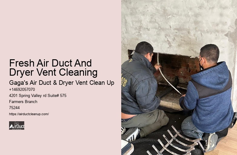 Fresh Air Duct And Dryer Vent Cleaning