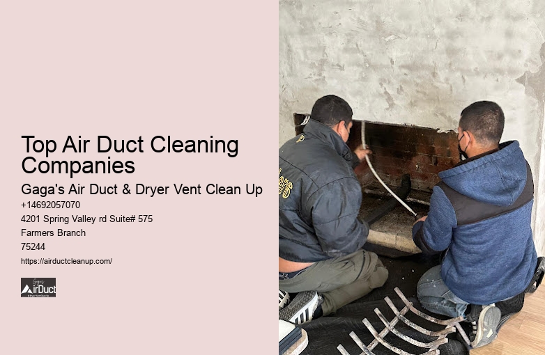 Top Air Duct Cleaning Companies